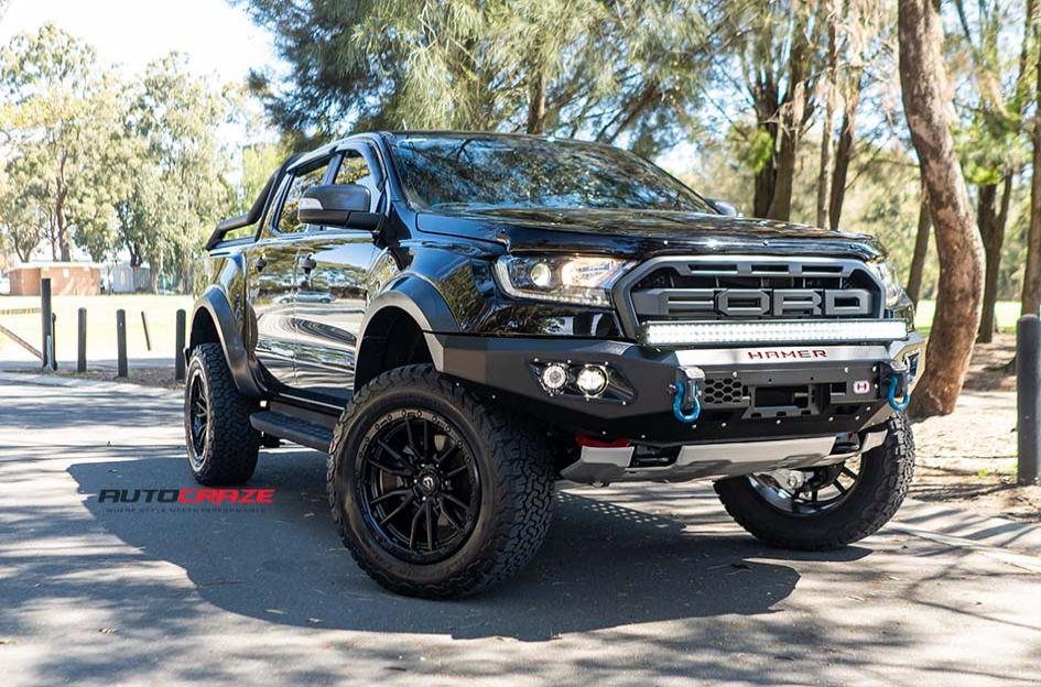 FORD RANGER REBEL MATTE BLACK